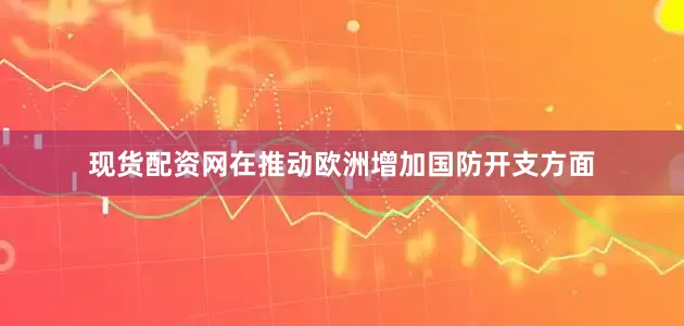 现货配资网在推动欧洲增加国防开支方面